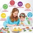 thumbnail image 4 of Clasificador de colores Montessori MUONE de Busy Book para niños pequeños de 2 a 4 años, 4 of 7