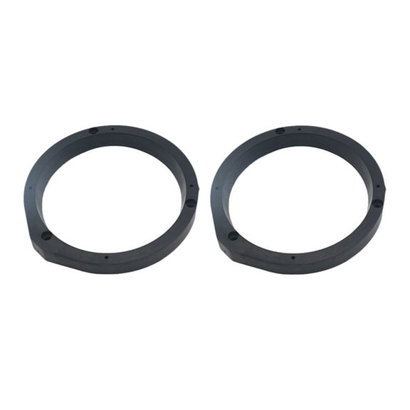 MLINS  2 Pcs Speaker Pad Soundbars Car Speakers Adapter Miss Black