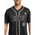 thumbnail image 2 of Star Wars, Men's & Big Men's Button-Up Graphic Jersey, Mandalorian, Sizes XS-3XL, 2 of 10