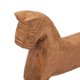 thumbnail image 3 of Caballo balancín de madera, caballo balancín de madera, escultura antigua de caballo de Troya, caballo de Troya, juguetes antiguos, valor inmejorable, 3 of 8