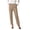 #Khaki 1, variant on Vynhevius Women's Dress Pants Solid High Waist Straight Leg Pockets Stretch Work Trousers