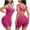 Hot Pink A, variant on Seamless Shapewear Bodysuit for Women Tummy Control Butt Lifting Solid Color Fitness Breathable Suit for Yoga Gym Yellow B