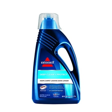 BISSELL 2X Deep Clean & Protect Full Size Machine Formula, 60 ounces, 62E5A, 62E52