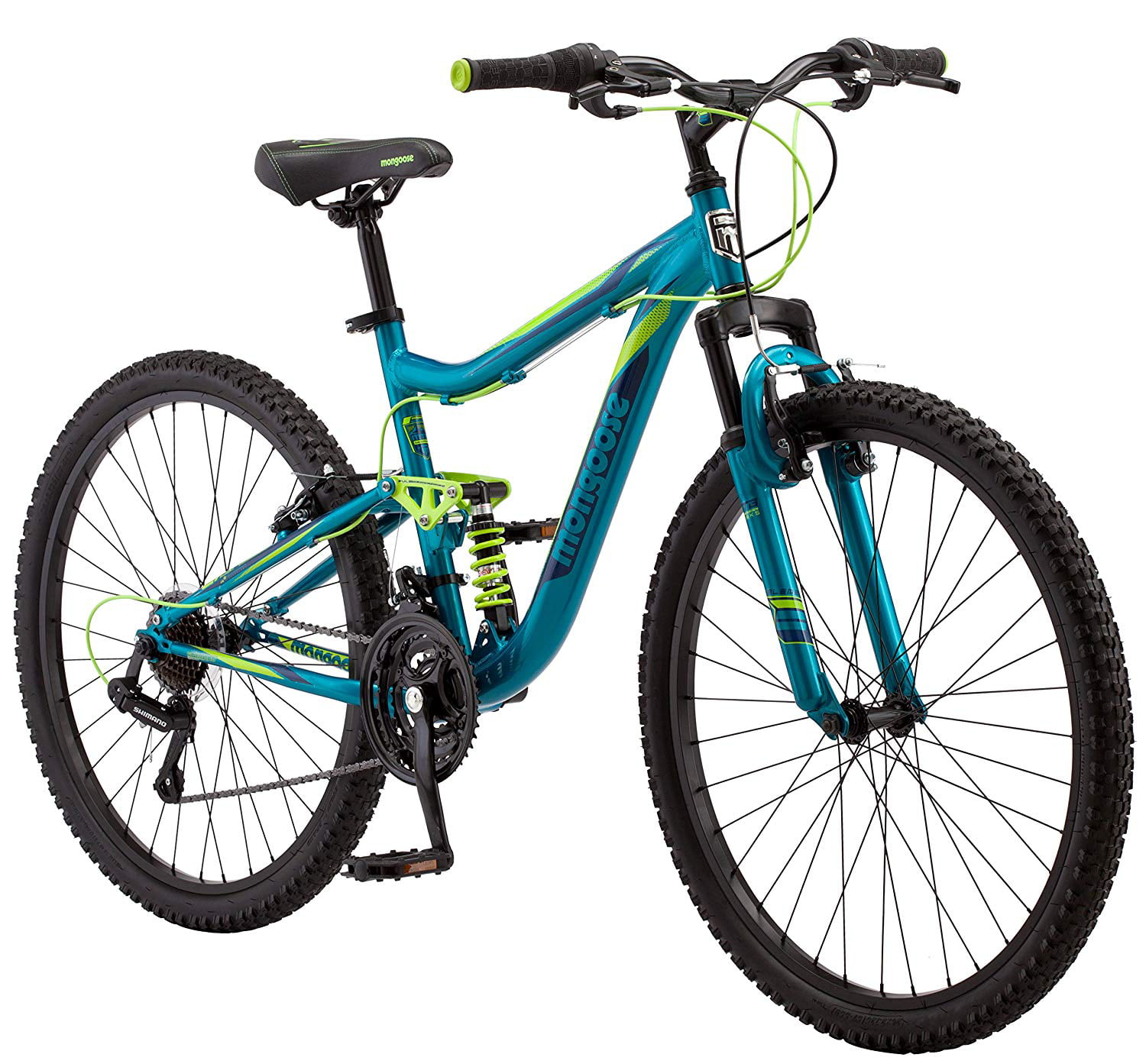 Mongoose Women's Status 2.2 26" Mountain Bike - Teal Blue