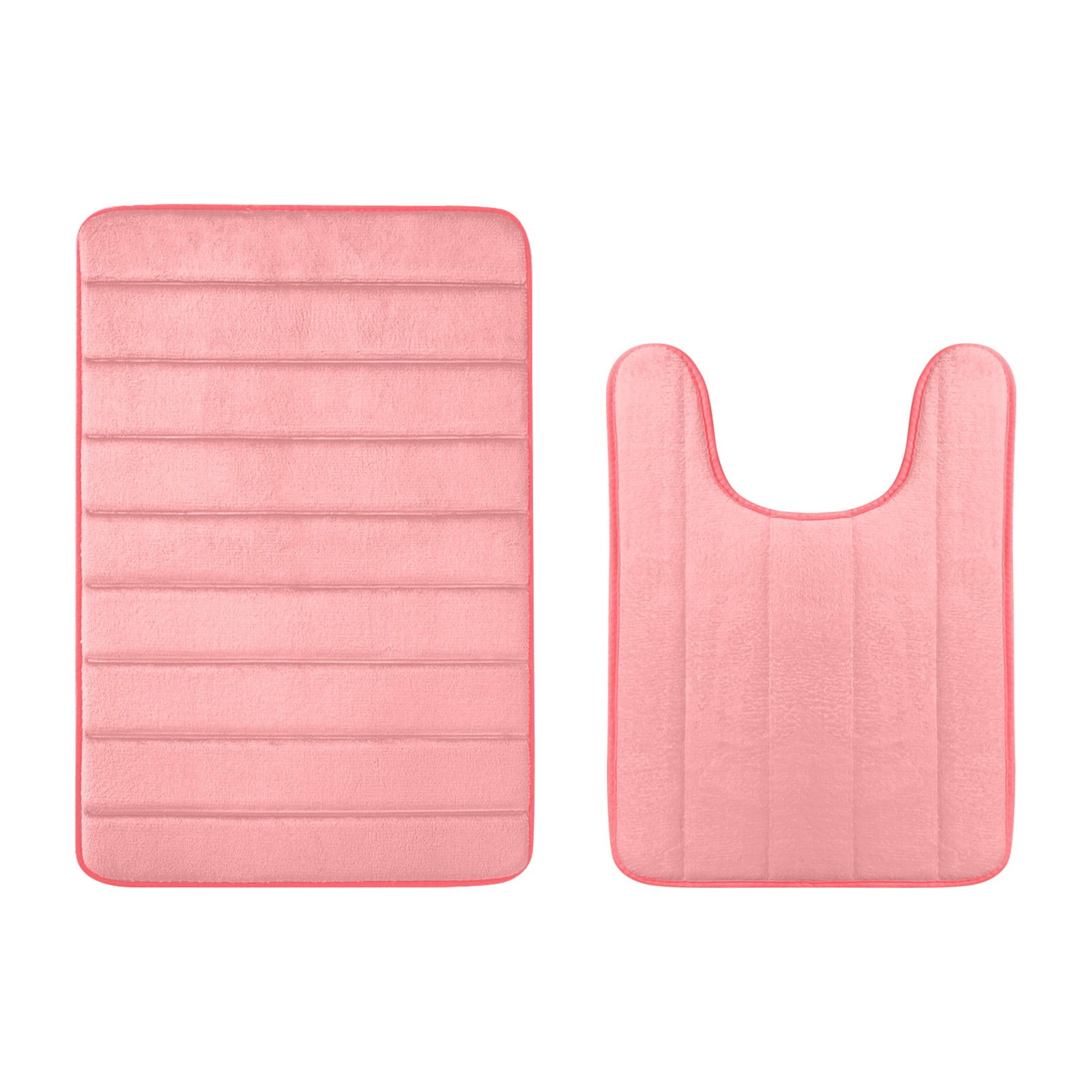 amousa Bathroom Carpet Toilet Cushion Cover Microfiber Absorbent Non