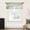 Green, variant on Marble Grey Valance Curtains for Kitchen/Living Room/Bathroom/Bedroom Window, Rod Pocket Small Topper Half Short Window Curtains Voile Sheer Scarf, Modern Abstract Ink Painting Luxury 42"x18"