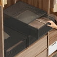 thumbnail image 1 of PRETXORVE Séparateur de Tiroir de Rangement Divisé Compartiment Panier de Rangement Étagère de Tiroir Armoire de Rangement pour Chambre, 1 of 6