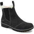 thumbnail image 2 of JBU by Jambu Women's Eagle-Water Resistant Chelsea Boot, Black/Fur, 6.5, 2 of 7