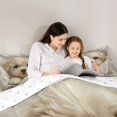 thumbnail image 4 of Homewish Cream Maltese Puppy Twin Comforter Sets,Cartoon Pet Dog Bedding Set,White,Reversible,2 Pieces,1 Comforter and 1 Pillowcase, 4 of 7