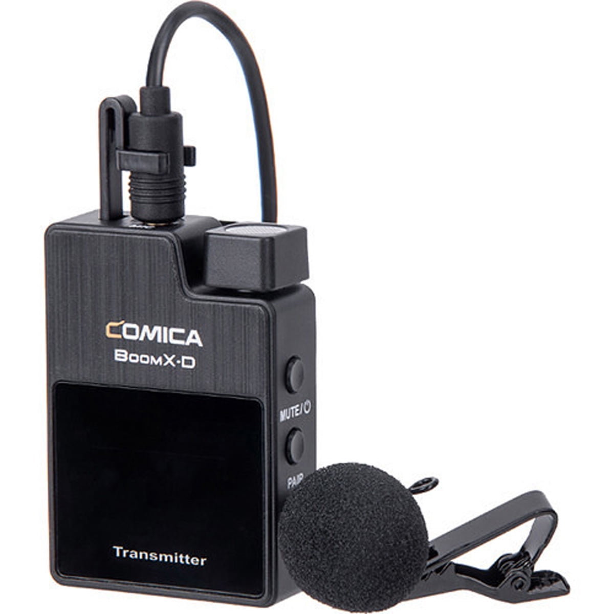 Comica BoomX-D Compact 2.4 GHz Dual Wireless Microphone System with Transmitter & Receiver for Android Smartphones