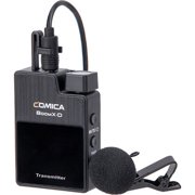 Comica BoomX-D Compact 2.4 GHz Dual Wireless Microphone System with Transmitter & Receiver for Android Smartphones