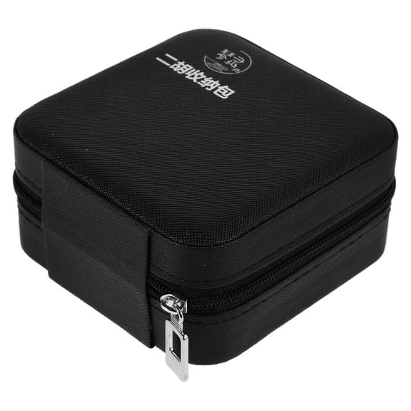 Zehuanyu Erhu Accessories Storage Box 9.00X9.00X5.00CM Black