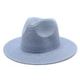 thumbnail image 7 of Happy Date Panama Hat Men Fedora Hats for Men Womens Straw Hat Summer Hat Straw Fedora Hats for Men Panama Hats for Women, 7 of 7
