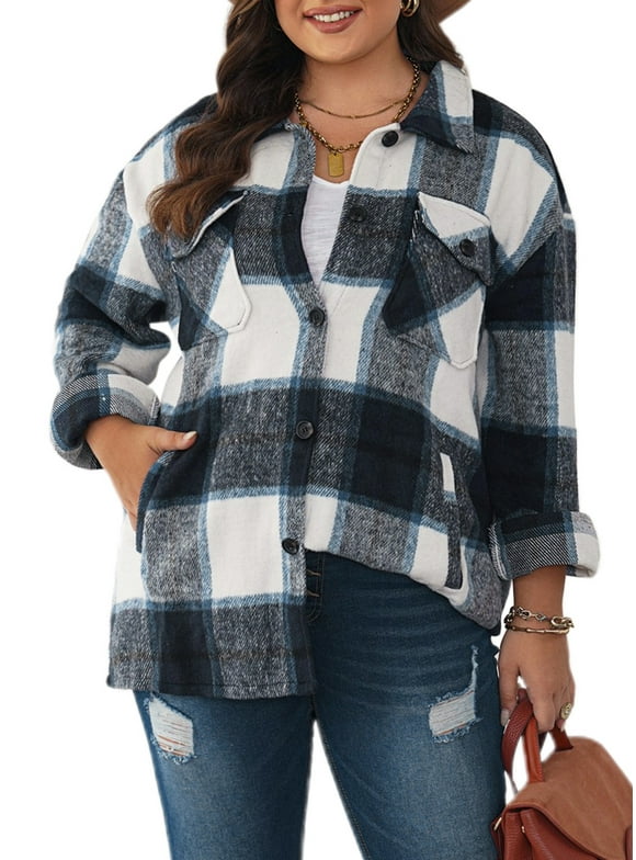 Plus Size Plaid Clothing