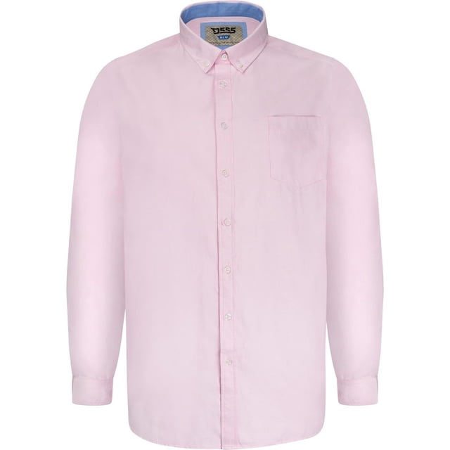 Duke Mens D555 Richard Oxford Kingsize Long-Sleeved Shirt