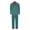 Dark Green, variant on Matching Family Pajamas Christmas Silk Pajamas Holiday Sleepwear Long Sleeve Button down Nightwear Set Mommy and Me Pjs Christmas Pjs Men