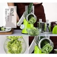 thumbnail image 2 of Mandolines Multifunctions Vhermosa Coupe-Légumes Manuel 3 Lames Cylindriques Acero Inoxidable Verde, 2 of 5