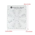 thumbnail image 3 of Acrylic Ruler Patchwork Ruler Fabric Cutting Ruler Sewing Ruler for Quilting, 3 of 15