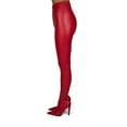 thumbnail image 3 of Jeffrey Campbell 2-in-One Red Stiletto Heel Pointed Toe Pull On Pant Boots Pumps (Red, 8.5), 3 of 5