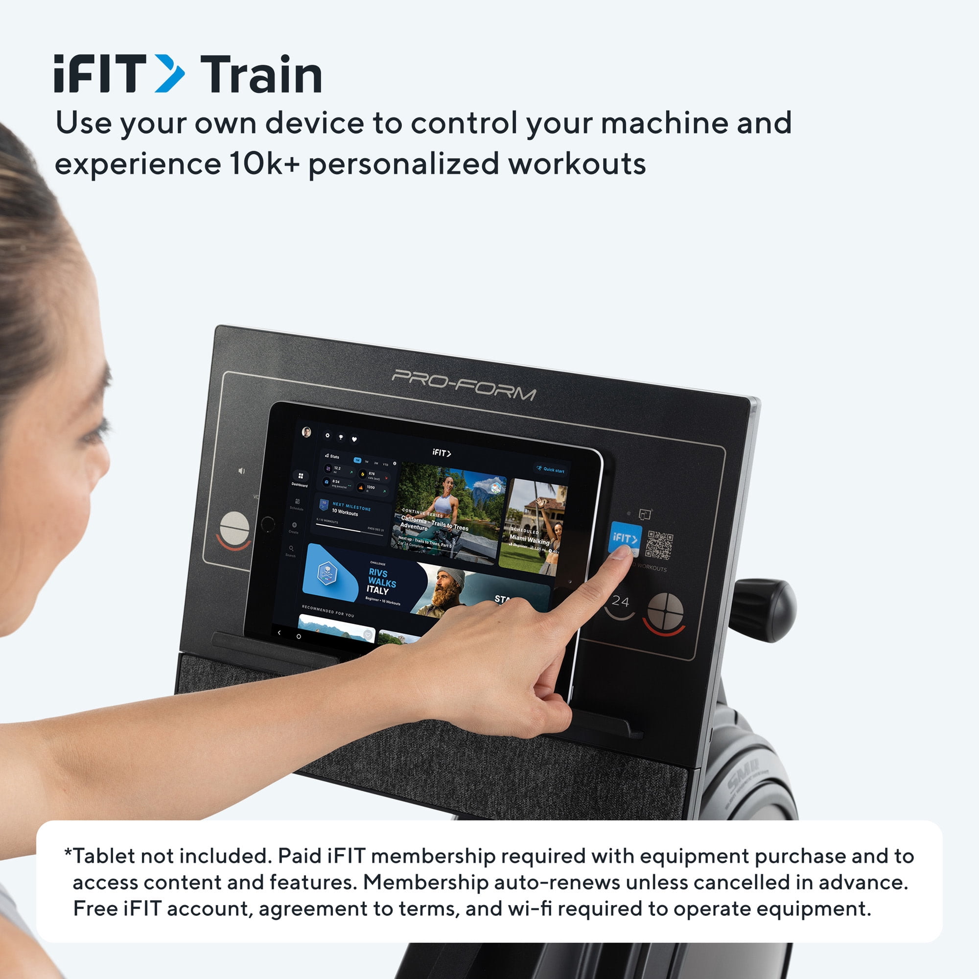 ProForm 750R Rower: Compact Smart Rowing Machine with 24 Resistance Levels, SpaceSaver Design, 5” Display, and 1-month iFIT Train Membership Included* for Interactive Workouts, Streaming & More