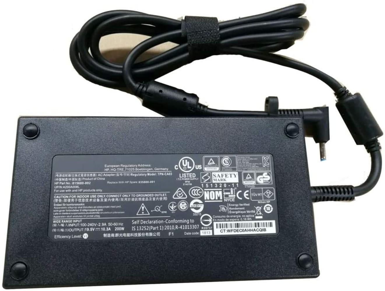Power4Laptops AC Adapter Laptop Charger Power Supply Compatible with HP  Omen 17-w210ur 並行輸入品