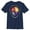 Navy Blue, variant on Boy's Wednesday Icons Crest  Graphic Tee White Medium