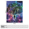 thumbnail image 4 of BCIIG Ai-Mitsu Cybernetics Holography Warm Lightweight Blanket Soft Fleece Blankets for All Seasons 40x50in, 4 of 6