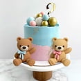 thumbnail image 6 of Cake Decoration Set Bear Ball Shape Insert Card Combination Multi-color Baking Decoration, 6 of 7