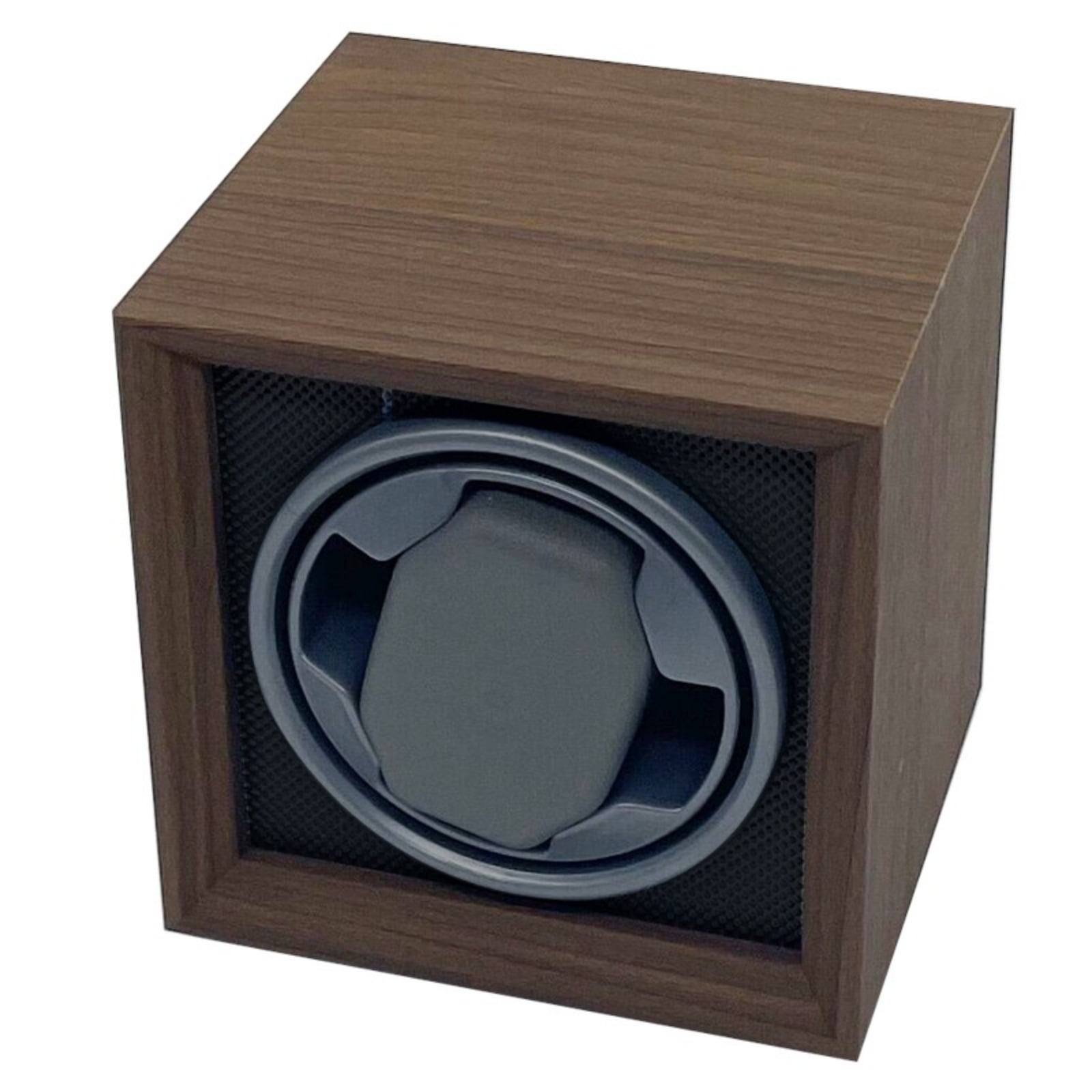 koolsoo 1 Pack Watch Winder for Automatic Mechanical Timepieces with Three Adjustable Rotation Modes Memory Foam Cushion for Dresser Desk Wardrobe