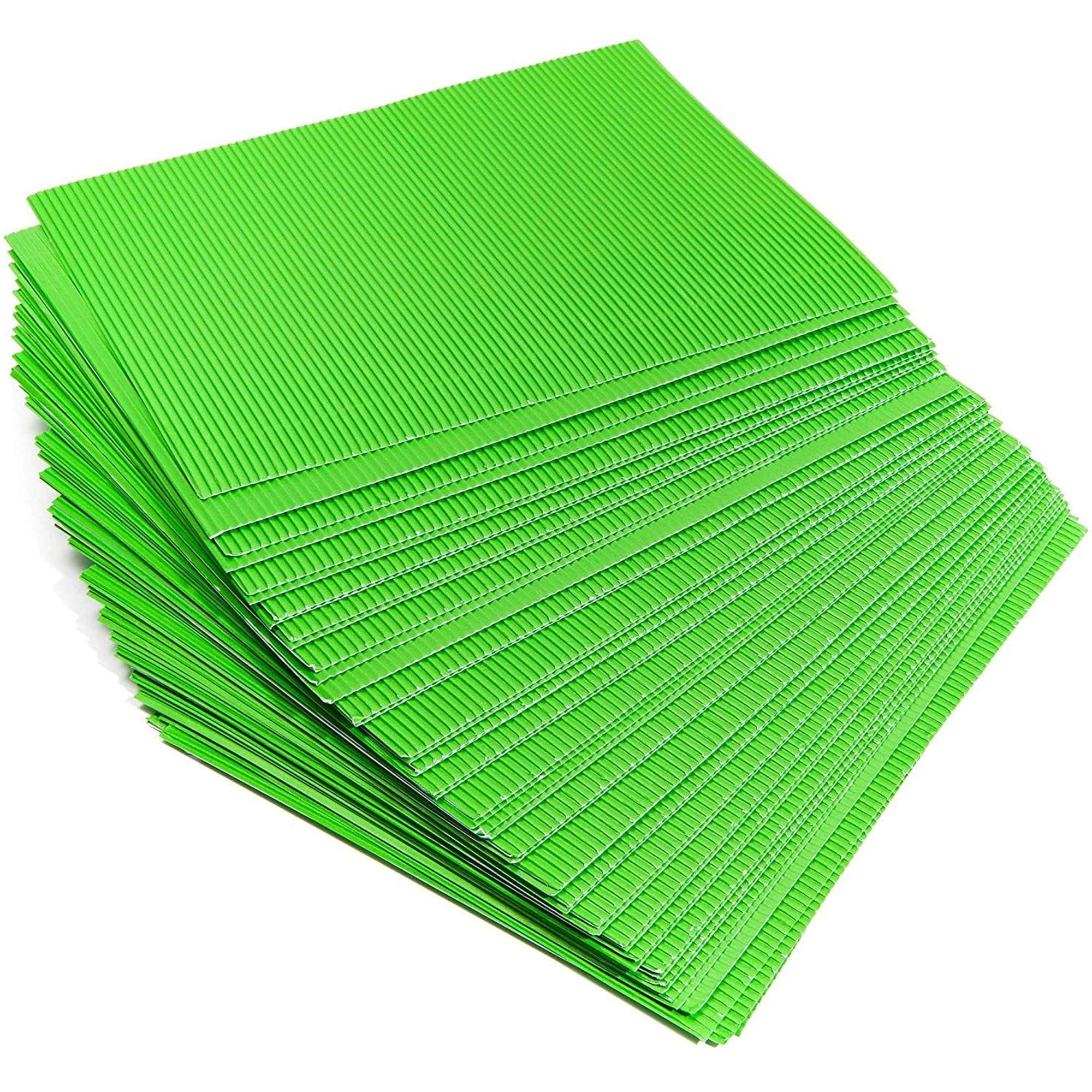 48 Packs Corrugated Cardboard Paper Sheets for DIY, Crafts, Party