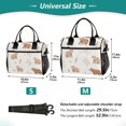 thumbnail image 4 of FORMRS Insulated Lunch Bag Unisex Large Capacity with Shoulder Strap, Gray Bears, 4 of 6