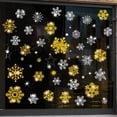 thumbnail image 1 of Decoraciones navideñas: pegatinas decorativas para ventanas, calcomanías de pared multicolor, decoraciones navideñas para el hogar, la cocina, la escuela, la universidad (estilo 11) Sailing  Electrónica, 1 of 1