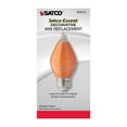 thumbnail image 2 of 4W C15 LED - Satin Spun - Amber - Medium base - 2100K - 240 Lumens - 120V - 6-Pack, 2 of 12