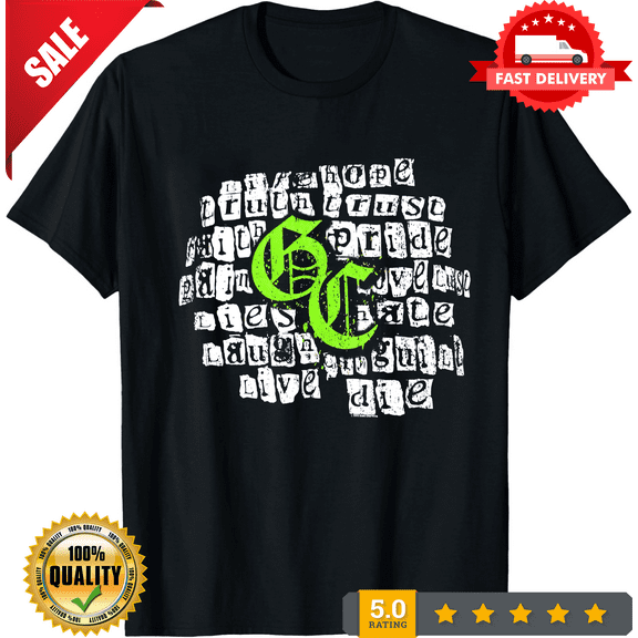 Good Charlotte Tour Band Gift For Fan Black Gift For Fan All size Shirt, LIMITED EDITION-TH65249