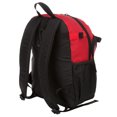 thumbnail image 6 of Athletic Works 21.5 Liter Red Youth Baseball Equipment Backpack, 1 Sports Bag, 2836AW04-GOBR, New, Shoe Compartment, 6 of 13