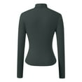 thumbnail image 6 of TAIAOJING Womens Long Sleeve Turtleneck Crop Tops Basic Slim Fitted Going Out T Shirts Winter Clothes, 6 of 6