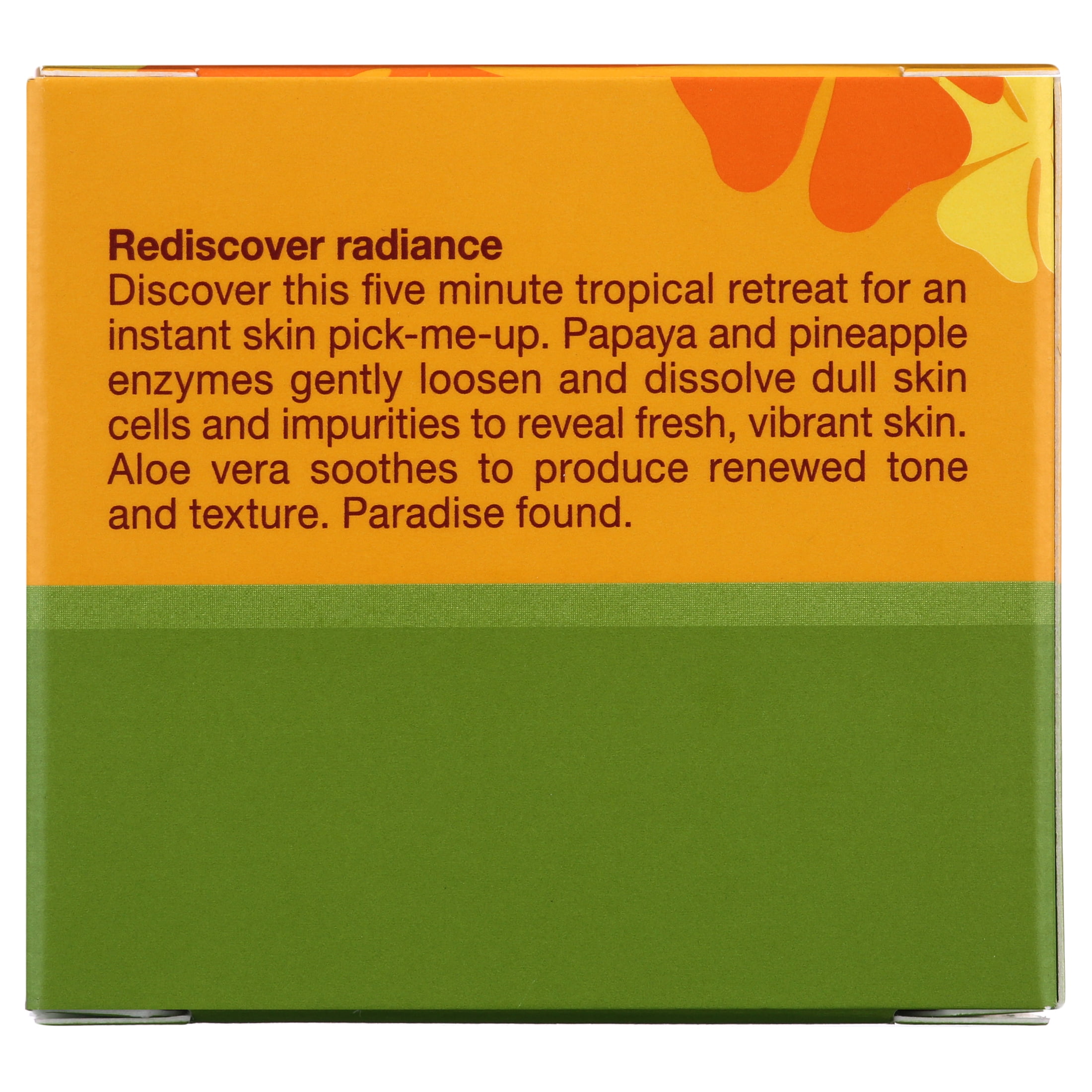 Alba Botanica Pore-Fecting Papaya Enzyme Hawaiian Facial Mask, 3 oz.