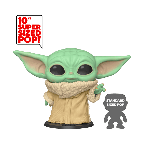 Funko Pop! Star Wars: le Mandalorian - l'Enfant, 10" Super Taille Pop!