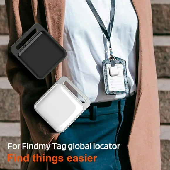 Pebbuoy Wireless Mini GPS Tracker Anti-lost Alarm Key Child Bag Wallet Finder APP GPS Record Smart Tag Bluetooth-compatible Tracking Device for iPhone for Android Phones