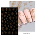 thumbnail image 5 of Glitter Gold Adhesive Nail Sticker, 5 of 5