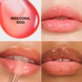 thumbnail image 3 of Revlon Super Lustrous Glimmer Nourishing Lip Oil, 002 Miss Coral, 0.13 fl oz, 3 of 11