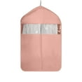 thumbnail image 2 of OEFNTAC Transparent Window Garment Bag Hanging Suit Cover Dustproof Foldable Travel Wardrobe Coat Dress Storage Organizer Breather Protect Sweater Jacket Shirt Home Closet Essential 34in, 2 of 7
