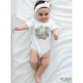 thumbnail image 2 of Sweet Like Honey Baby Bodysuit, Newborn Outfit, Baby Clothes, Gift&nbsp;for&nbsp;Children 0-3m White, 2 of 2