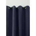 thumbnail image 1 of Bouclair Rideau Occultant Dion Bleu Marine 52x96 Po (132x244 cm), 1 of 7