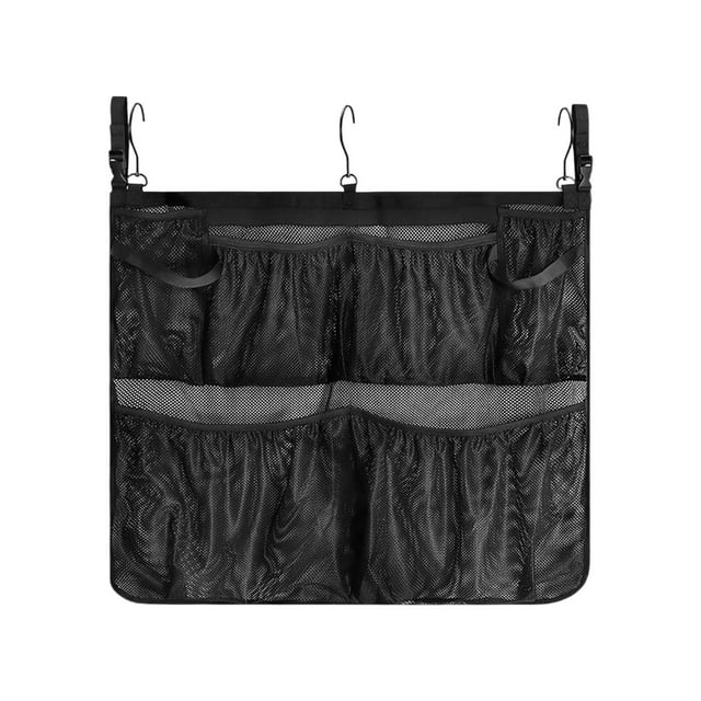 Pool Storage Bag Adjustable Mesh Pockets Organizer For Above Ground Pools Water Toys Accessories Durable Outdoor Swimming Gear
