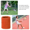 thumbnail image 2 of Bracelet de Sport Absorbant la Sueur Support de Poignet Élastique Unisexe Support de Poignet Élastique pour Enfants Adultes, Orange Rouge, 2 of 6