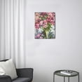 thumbnail image 3 of Breathtaking Pink Flowers Wall Art Abstract Bouquet in Vase 12X16inch Artwork Prints. Ideal for Teen Girl’s Bedroom or Bathroom Decor, Stunning Pink Floral Picture Poster, 3 of 7