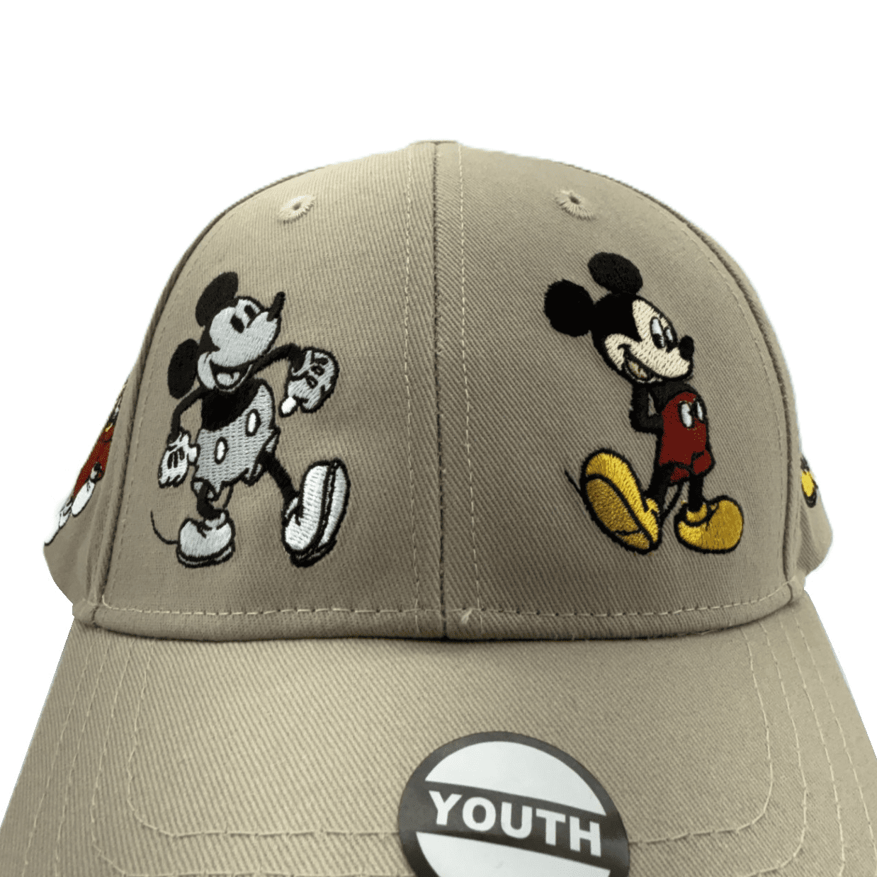 Disney Mickey Mouse Khaki Youth Hat (Boy's or Girl's)