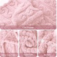 thumbnail image 2 of Kexcigo Wearable Blanket Hoodie Sherpa Fleece Shawl Blanket with Pockets Blanket Poncho Cape for Adults (Pink), 2 of 6