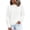 White, variant on Women's Sweatshirt Long Sleeve Crew Neck Casual Loose Fit Pullover Tops Soft Comfortable Basic Solid Color Fall Winter Fashion Outfit Trendy Oversized Hoodie